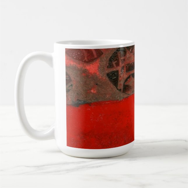 Conception abstraite Mug (Gauche)
