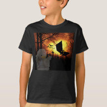 Conception amusante pour un T-Shirt d'Halloween