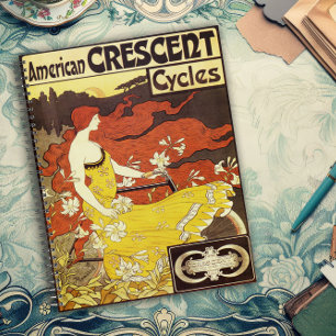 Conception d'affiche Art nouveau vintage