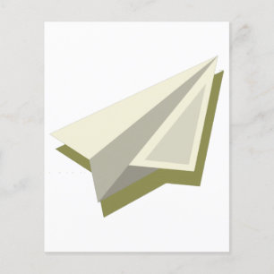 Conception d'avion en papier pilote