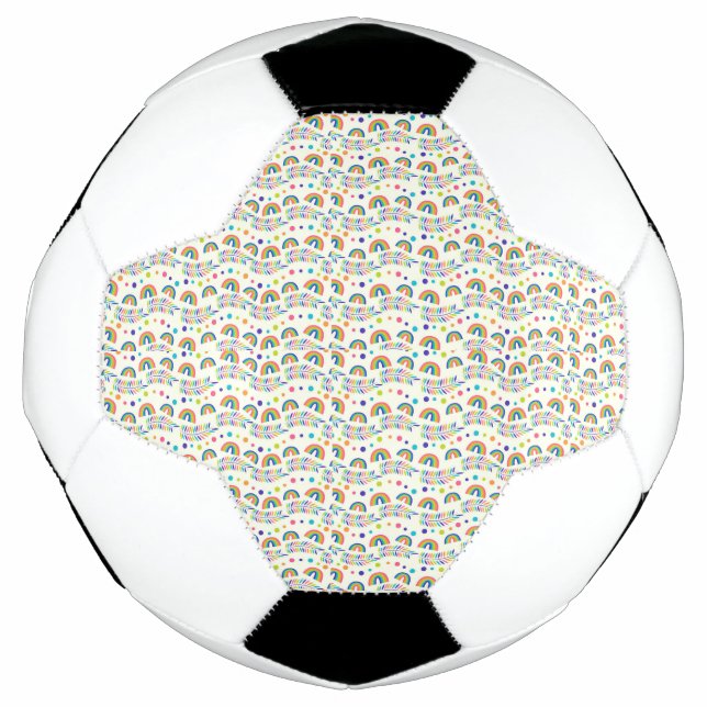 Conception de ballon de football montrant un petit (Devant)