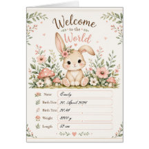 Conception de bébé lapin doux avec champs de donné
