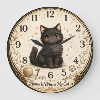 Conception de Cadre Horloge Murale Amoureux de Cha