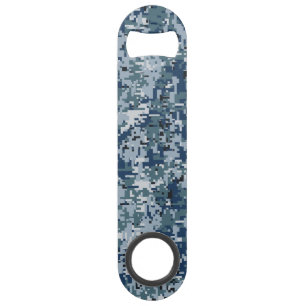 Conception de camouflage numérique bleu marine