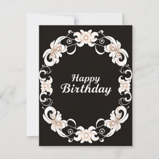 Conception de carte avec cadre photo pour Joyeux A