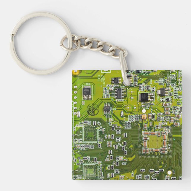 Conception de carte de circuit imprimé vert clair  (Devant)