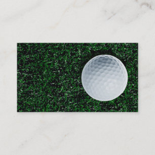 Conception de carte de visite de golf