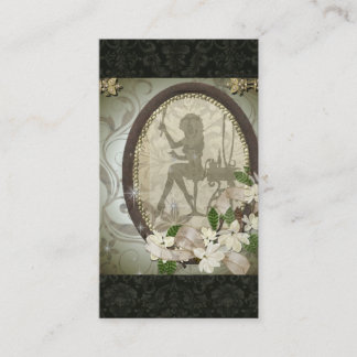 Conception de carte de visite fascinante de diva