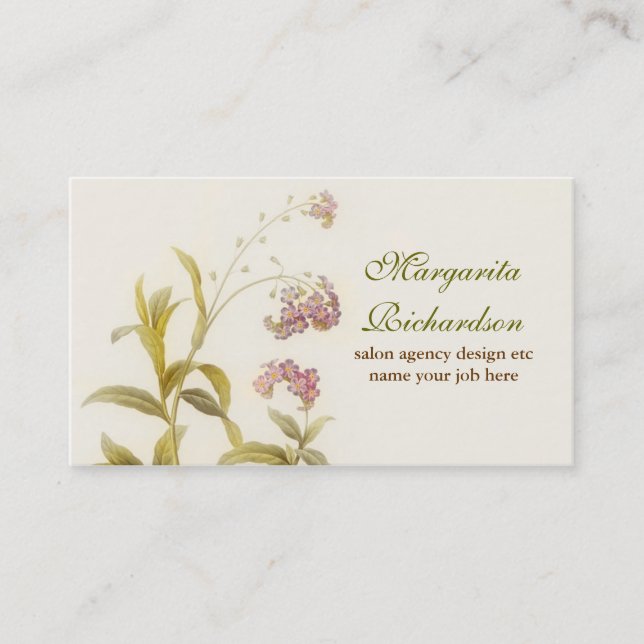 conception de carte de visite moderne élégante (Devant)