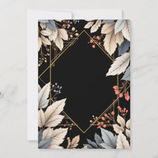 Conception de carte d'invitation