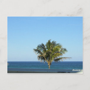 Conception de carte postale de l'horizon de l'océa