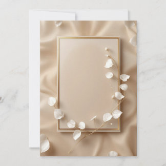 Conception de Cartes d'Invitation de Luxe