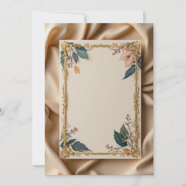 Conception de Cartes d'Invitation PREMIUM (Devant)