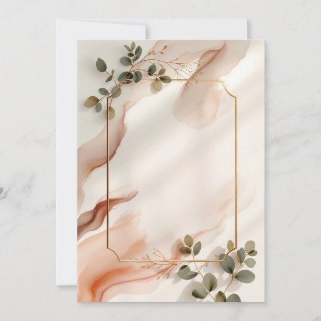 Conception de Cartes d'Invitation PREMIUM (Devant)