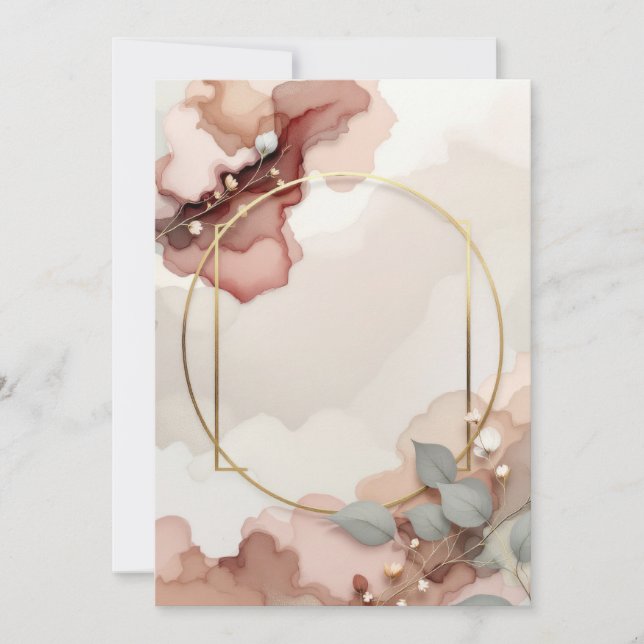 Conception de Cartes d'Invitation PREMIUM (Devant)
