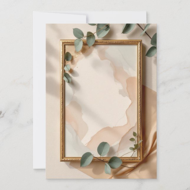 Conception de Cartes d'Invitation PREMIUM (Devant)