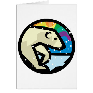 conception de cercle d'ours polaires