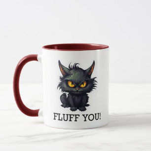 Conception de chat noir bébé - Mug Combo
