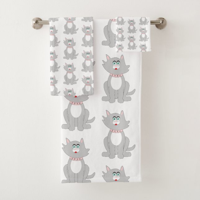 Conception de chats gris (En situation)