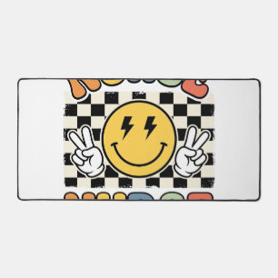 Conception de chemise à carreaux Smiley d'infirmiè
