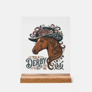 Conception de chemise à chapeau floral de cheval D