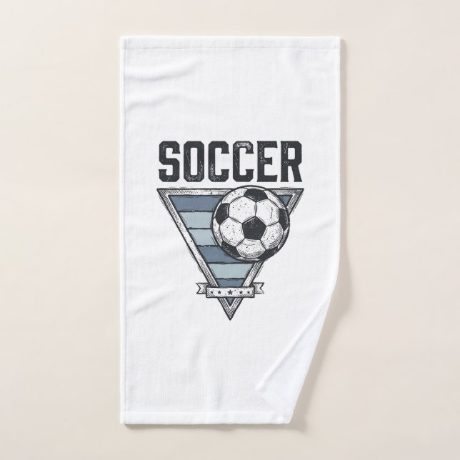 Conception de chemise de badge de triangle de ball (Serviette à main)