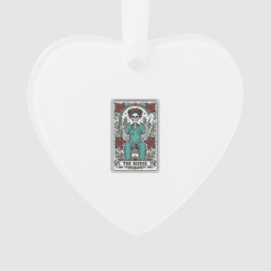Conception de chemise de carte de tarot d'infirmiè