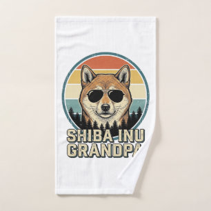 Conception de chemise de chien grand-père Shiba In