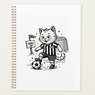 Conception de chemise de gravure de chat de footba