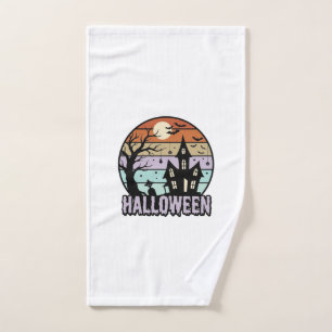 Conception de chemise de maison hantée Halloween v