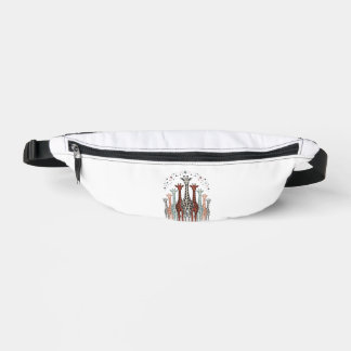 Conception de chemise de safari troupeau de girafe
