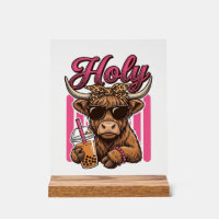 Conception de chemise de thé Boba vintage Holy Hig