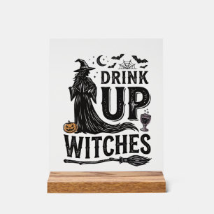 Conception de chemise Halloween sorcières buvez vi