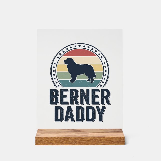 Conception de chemise vectorielle Berner Daddy Vin (Recto)