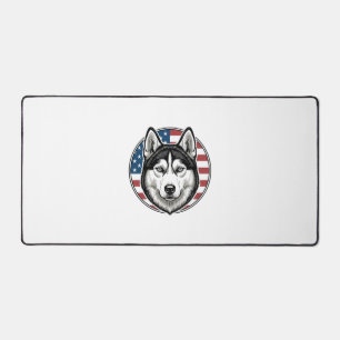 Conception de chemise vectorielle de chien patriot