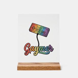Conception de chemise vectorielle Gaymer Rainbow G