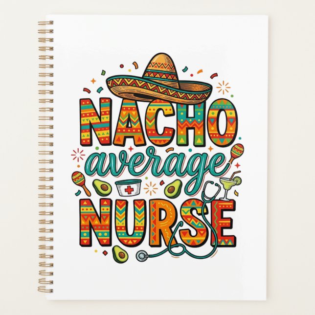 Conception de chemise vectorielle Nacho Average Nu (Devant)