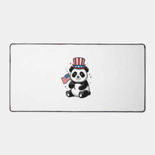 Conception de chemise vintage patriotique Panda Fl