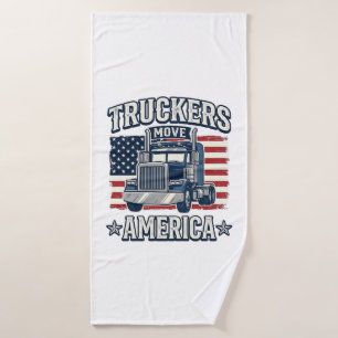 Conception de chemise vintage pour camionneurs Ame