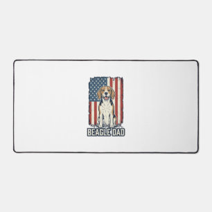 Conception de chien de gravure vintage patriotique