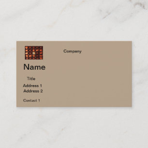 CONCEPTION DE CHOCOLATS carte de visite