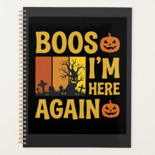 Conception de cimetière rétro Boos d'Halloween, je