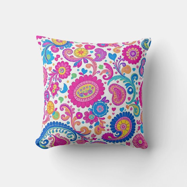 Conception de coussin coloré (Recto)