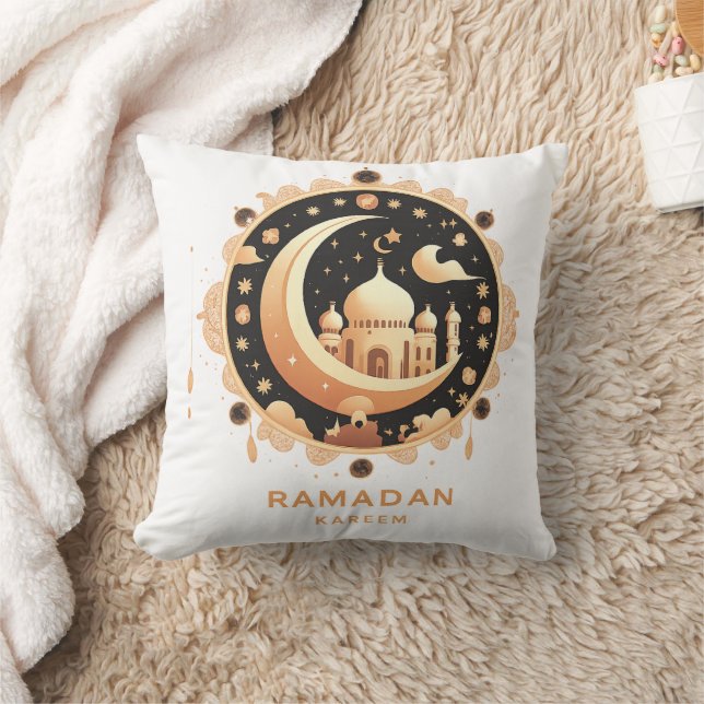 Conception de Coussin Décoratif Ramadan Kareem (Couverture)