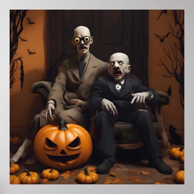 conception de décoration Halloween (Devant)