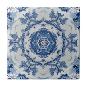 Conception de Delft Blue 02 1764 Carreau de dosser