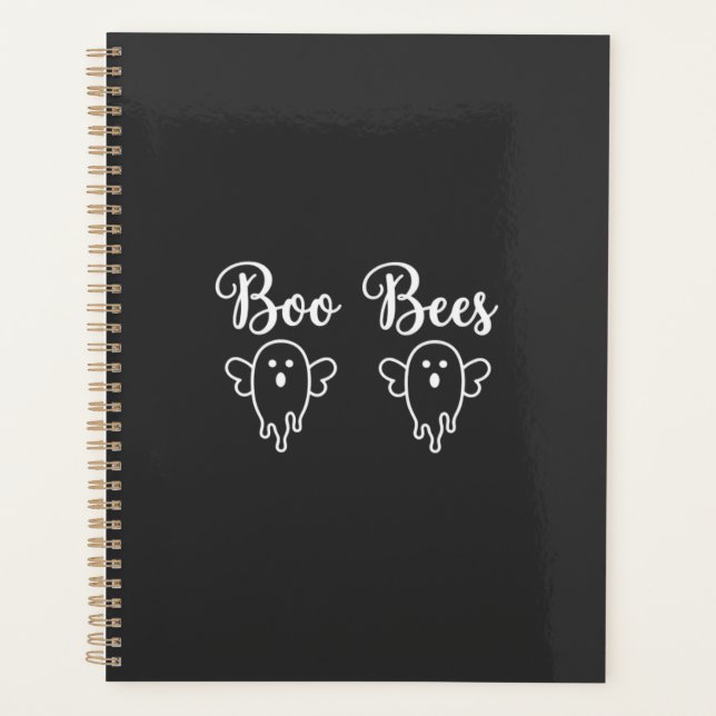 Conception de fantôme d'Halloween de Boo Bees (Devant)
