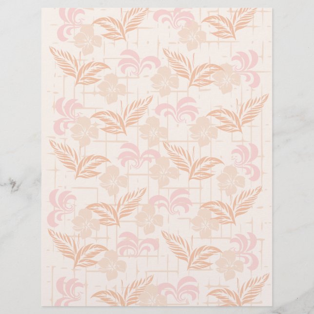 Conception de feuilles de crème (Devant)