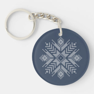 conception de flocon de neige de la croix de Noël