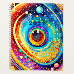 CONCEPTION DE GALAXIE COLORÉE SIMPLE 2024